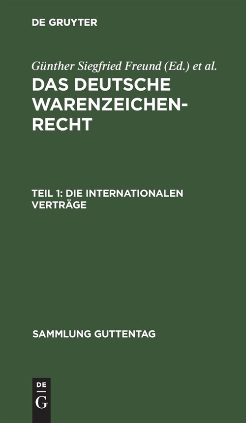 Die Internationalen Vertr?e (Hardcover, 6, 6., Neubearb. A)