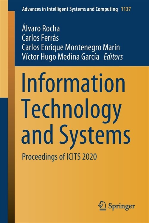 Information Technology and Systems: Proceedings of Icits 2020 (Paperback, 2020)