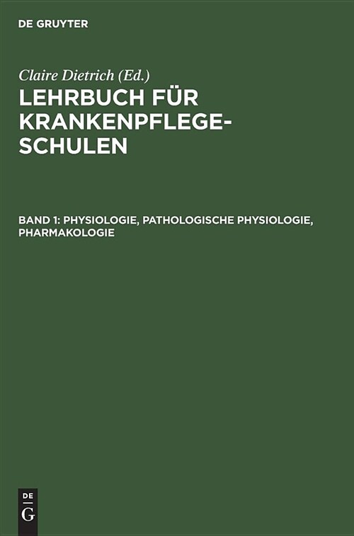 Physiologie, Pathologische Physiologie, Pharmakologie (Hardcover, 6, 6., Durchges. U)