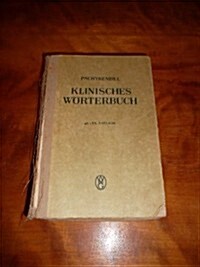 Klinisches W?terbuch (Hardcover, 48, 48. 53. Aufl.)