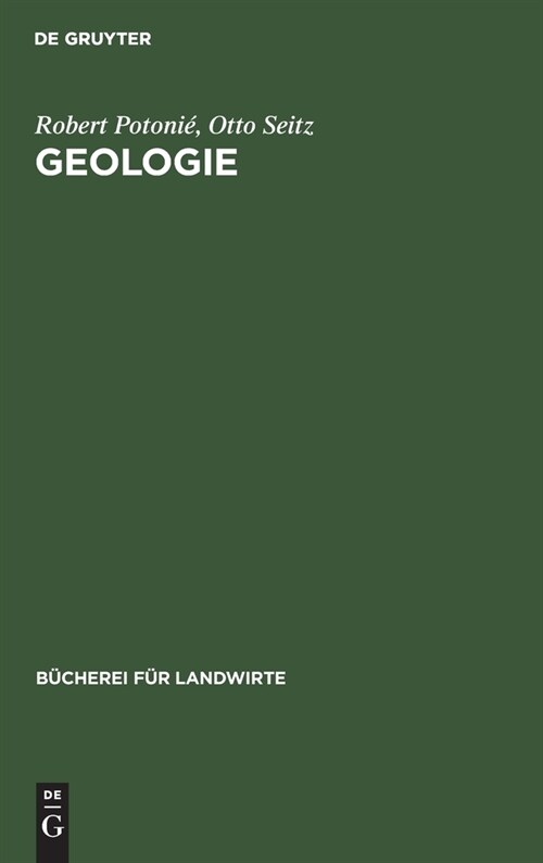 Geologie (Hardcover, Reprint 2019)