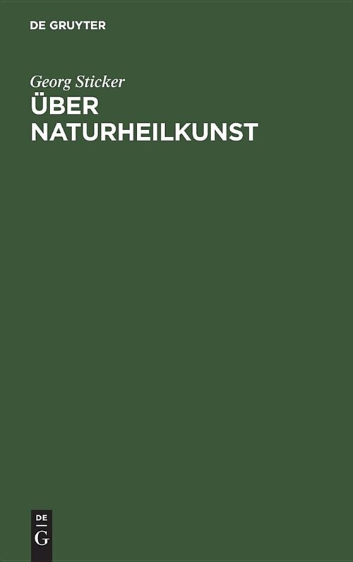 ?er Naturheilkunst (Hardcover, Reprint 2019)