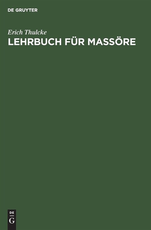 Lehrbuch F? Mass?e (Hardcover, 2, 2., Vollst. Neu)