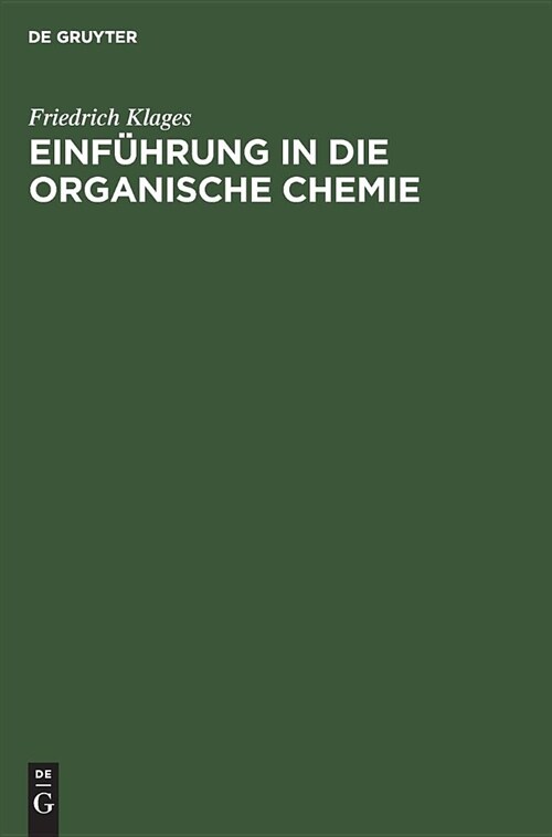 Einf?rung in die organische Chemie (Hardcover, 3, 3. Aufl)