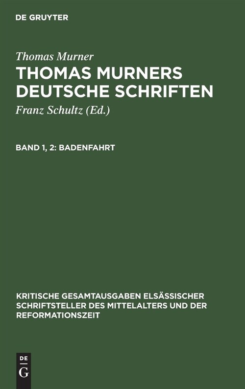 Badenfahrt (Hardcover, Reprint)