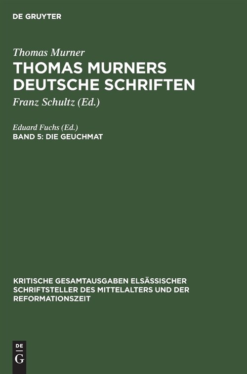 Die Geuchmat (Hardcover, Reprint 2020)