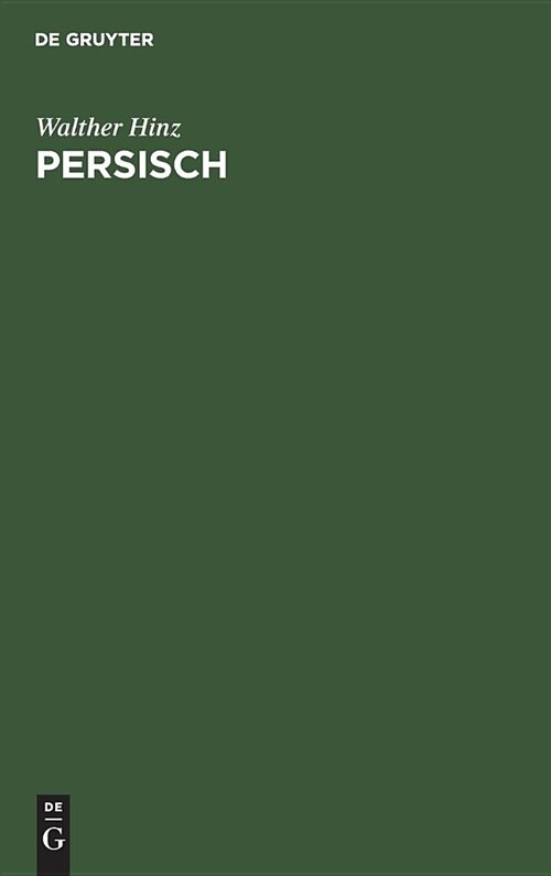 Persisch (Hardcover, 4, 4., Durchges. A)