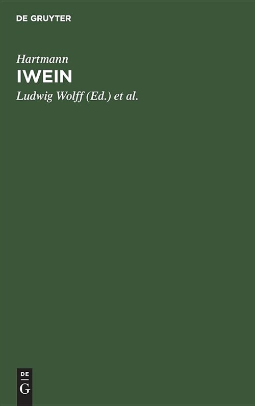 Iwein (Hardcover, 6, 6. Ausg., Unver)