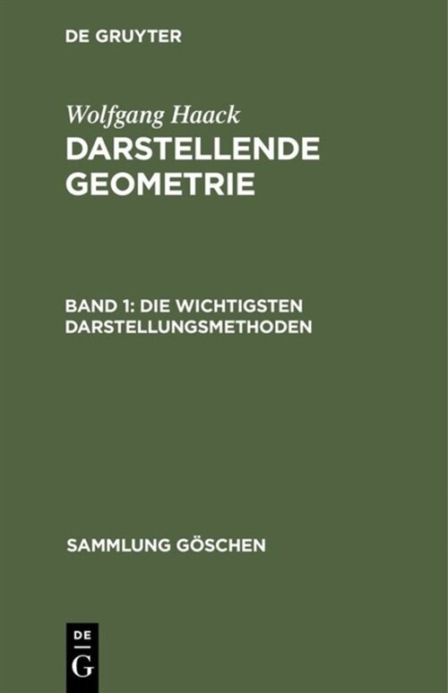 Die Wichtigsten Darstellungsmethoden (Hardcover, 2, 2., Durchges. U)