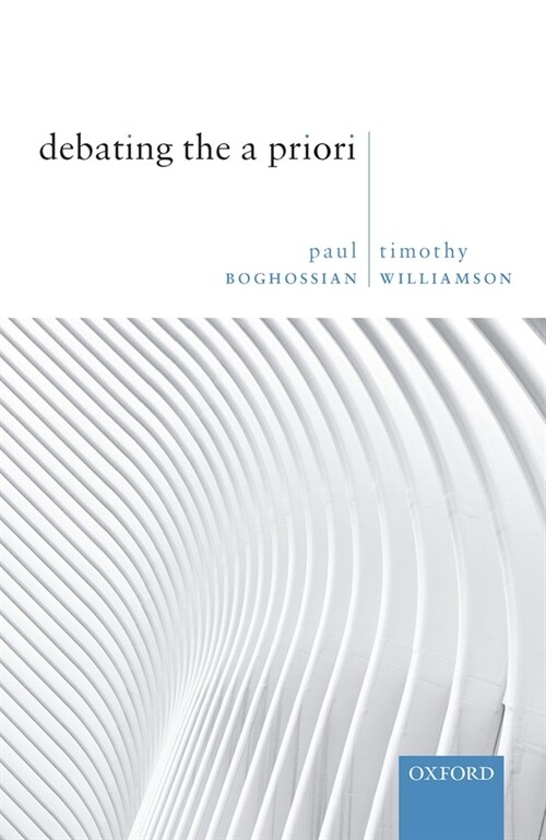 Debating the A Priori (Hardcover, 1)
