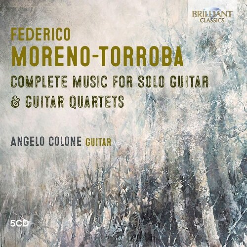 [수입] 페데리코 모레노-토로바 : 기타 독주곡 모음집 (5CD)