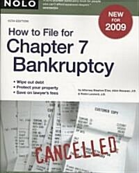 How to File for Chapter 7 Bankruptcy (Paperback, 15th)