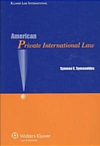 American Private International Law (Paperback)