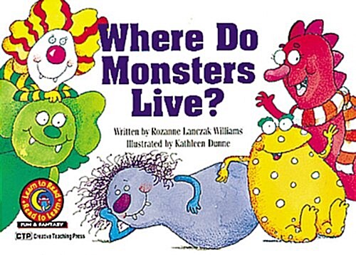 [중고] Where Do Monsters Live? (Paperback)