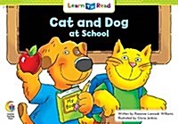 [중고] Cat and Dog at School (Paperback)