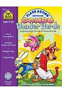 Flash Action Software Combo Wonder Words (Paperback, CD-ROM)