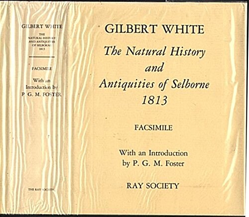 Natural History and Antiquities of Selborne 1813 (Hardcover, Facsimile ed)