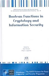 Boolean Functions in Cryptology and Information Security (Hardcover)