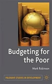 Budgeting for the Poor (Hardcover)