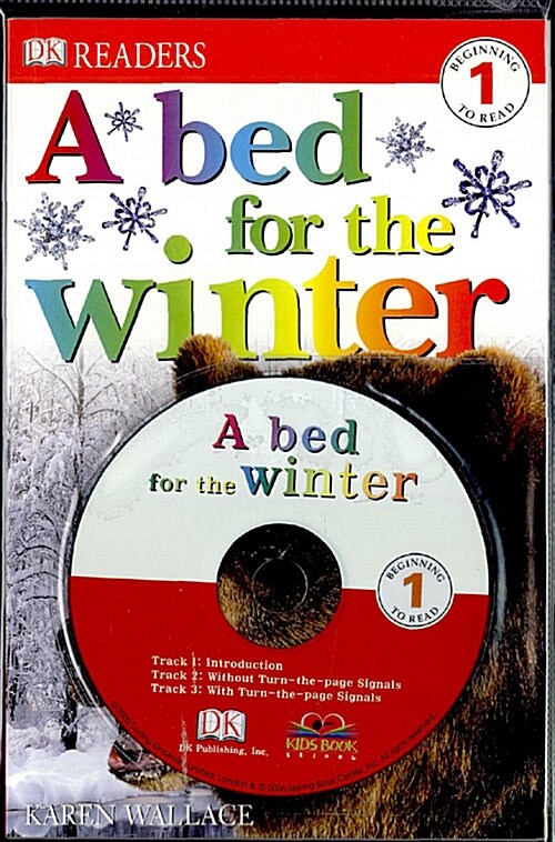 [중고] A bed for the Winter -DK Readers (책 + CD 1장)