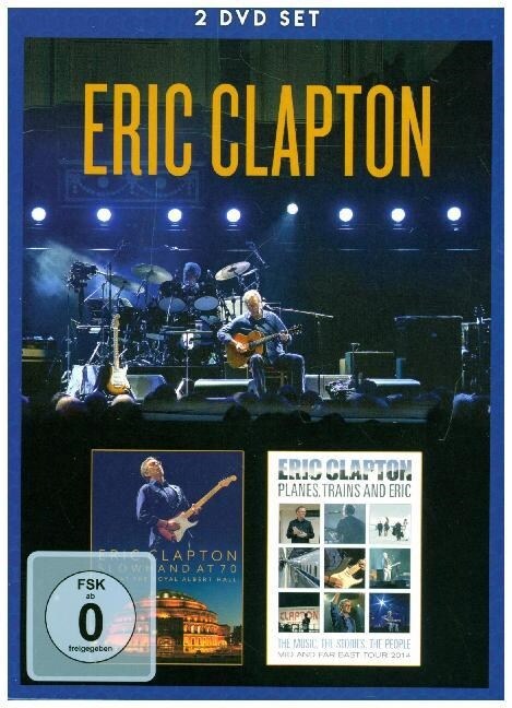 Slowhand At 70 + Planes Trains And Eric, 2 DVDs (DVD Video)