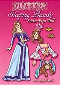 Glitter Sleeping Beauty Sticker Paper Doll (Paperback)