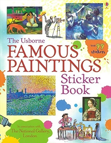 Famous Paintings Sticker Book (Paperback)