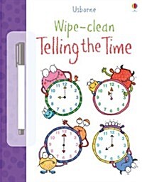 Wipe-Clean Telling the Time (Paperback)