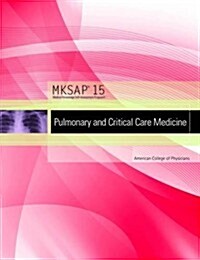 Mksap 15: Pulmonary and Critical Care Medicine (Paperback)