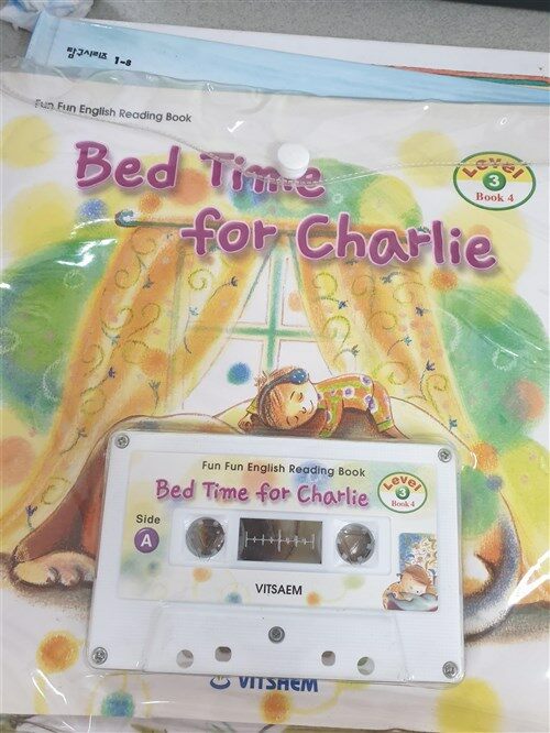 [중고] Fun Fun English Reading Book Level 3-4 : Bed time for charlie (Student Book 1권 + Activity Book 1권 + Audio CD 1장)