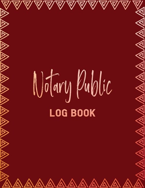 Notary Public Log Book: Notary Public Records Logbook Notarial Acts Records Events Book - Public Notary Journal To Log Notarial Acts. (Paperback)