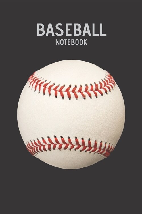 Baseball Notebook: Youth Baseball Ball Notebook Game Stats Coach Playbook Scorebook (Paperback)