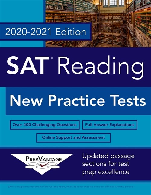 SAT Reading: New Practice Tests, 2020-2021 Edition (Paperback)