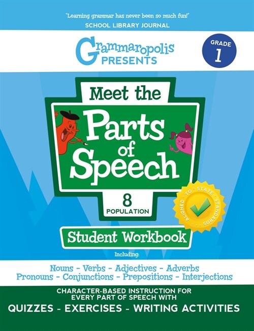 The Parts of Speech Workbook, Grade 1 (Paperback)