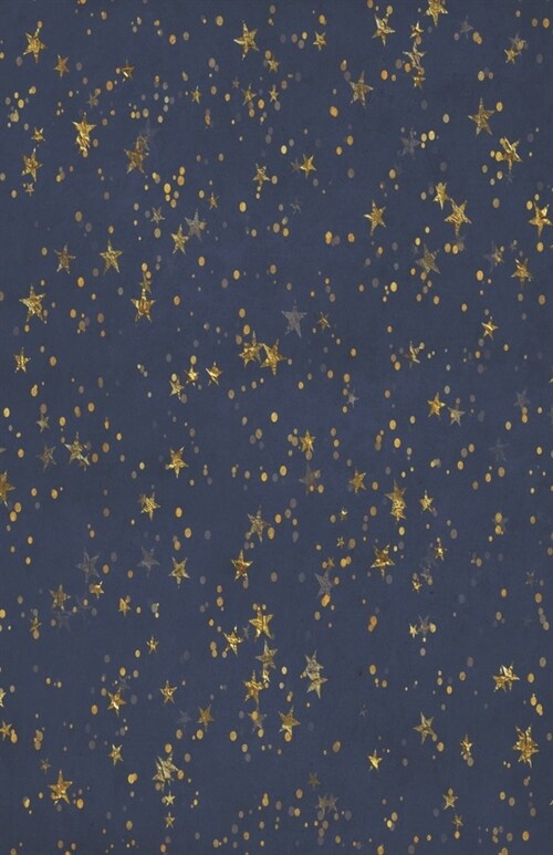 Dot Grid Journal Notebook: Celestial Navy Blue Stars Sky - Bullet Planner Book - Dotted Grid - 5.5 X 8.5 120 Pg - DIY Weekly Spread - Organizer (Paperback)