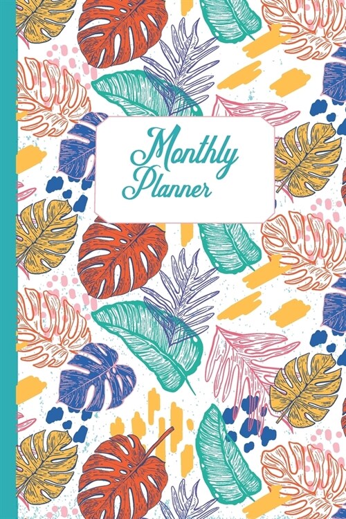 Monthly Planner: Two Year - Monthly Calendar Planner 6x9in - 24 Months For Academic Agenda Schedule Organizer (Paperback)