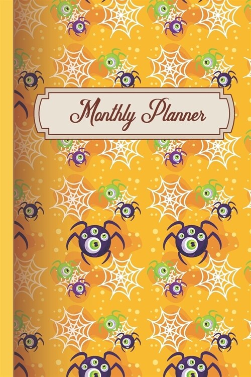 Monthly Planner: Two Year - Monthly Calendar Planner 6x9in - 24 Months For Academic Agenda Schedule Organizer (Paperback)