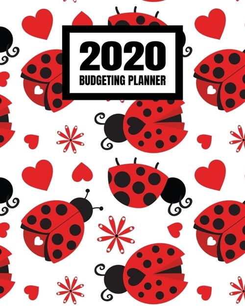 2020 Budgeting Planner: Monthly And Weekly Budget Bill Planner Organizer Expense Tracker Notebook - Cute Ladybugs For Busy Women Moms (Paperback)