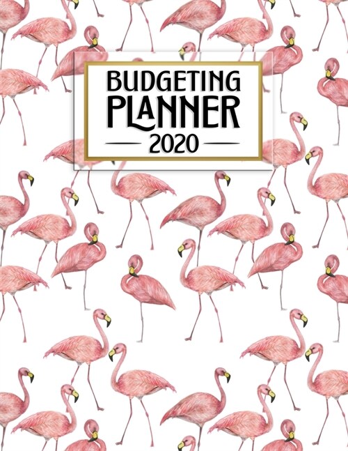 Budgeting Planner: Tropical Island Flamingo - Beach Time - Easy to Use - Daily Weekly Monthly Calendar Expense Tracker - Debt Reduction - (Paperback)