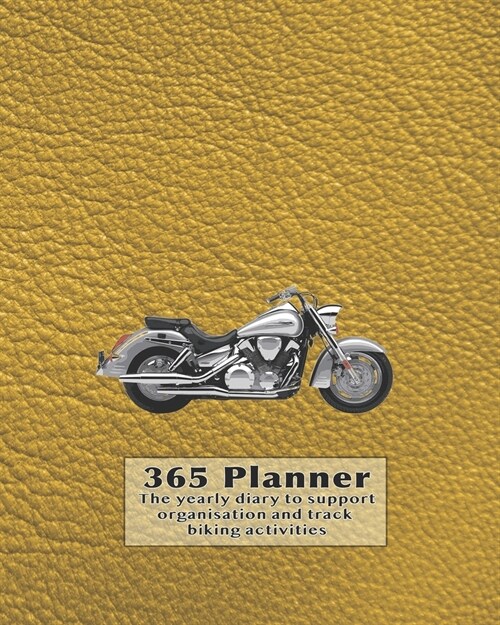 365 Planner: Large professional planner for all your diary and organisational needs and tracking your motorsport adventures on a we (Paperback)