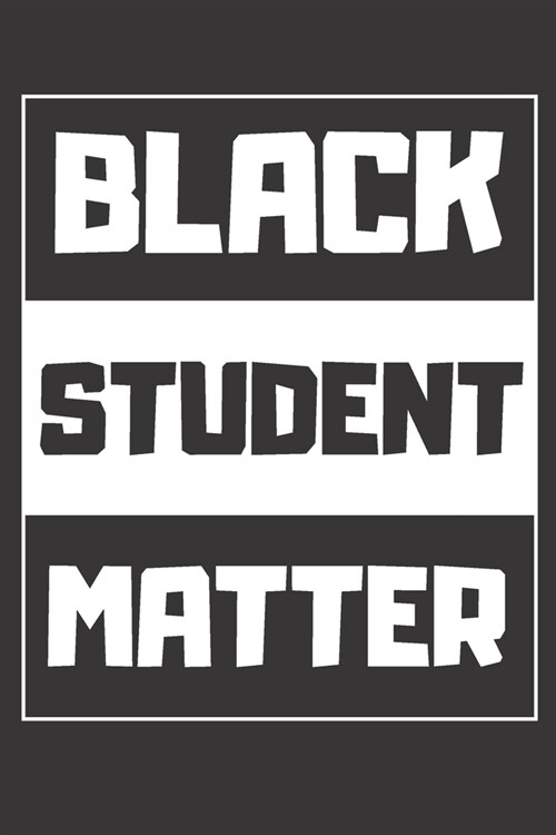 Black Student Matter: Pride African American DNA Running and Jogging Log Book Notebook 6x9 Inches 100 Pages Monthly Calendar Planner, Race R (Paperback)