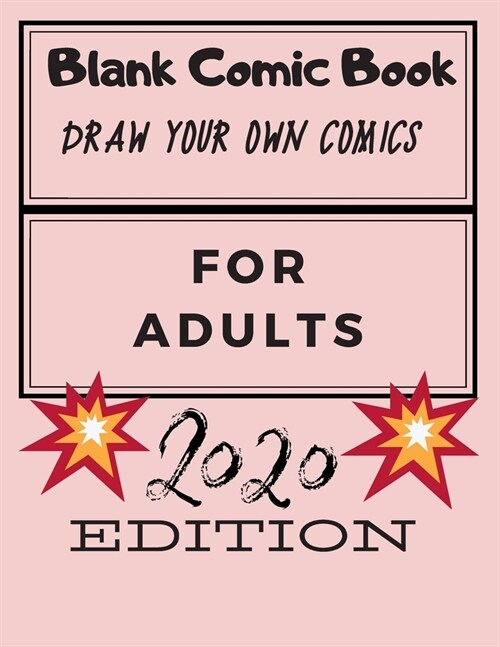 ADD YOUR OWN COVER ART Blank Comic Book Storyboard Notebook: by Jacky Diamonds Notebooks (Paperback)