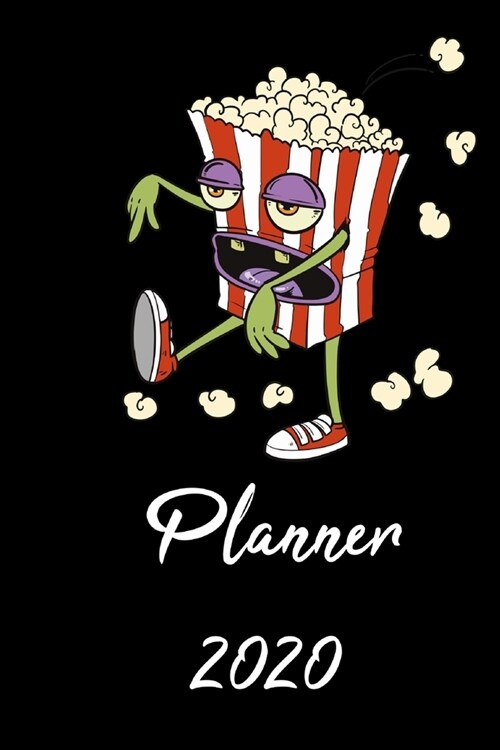 Popcorn Zombie Planner 2020: Your Planner for 2020 (Paperback)