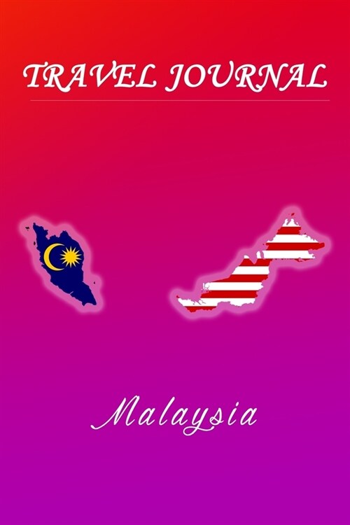 6x9 Travel Journal for Malaysia with 50 Half Blank Pages for pictures, drawings with texts (Paperback)