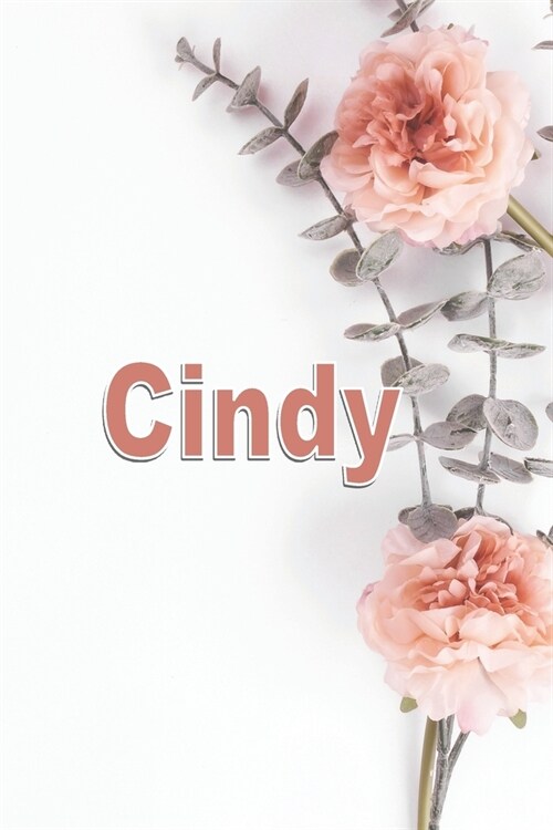 Cindy: Personalized Lined Journal Notebook (Paperback)