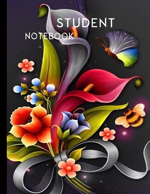 student notebook: 8.5x11 College Ruled Composition Notebook and Journal for Nurses and Nursing Students 120 pages (Paperback)