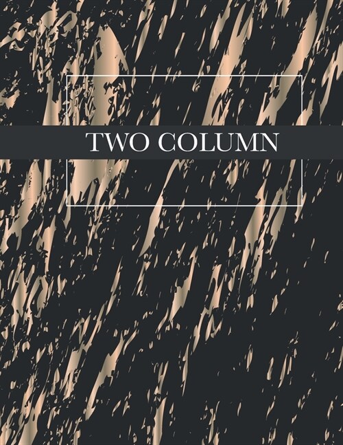 Two Column: Transaction Register Personal Balance Notebook Columns Record-Keeping Books, Paper 100 pages Ledgers Sheets (Paperback)