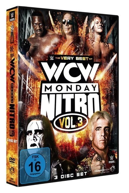 The Very Best of WCW Monday Nitro, 3 DVDs (DVD Video)