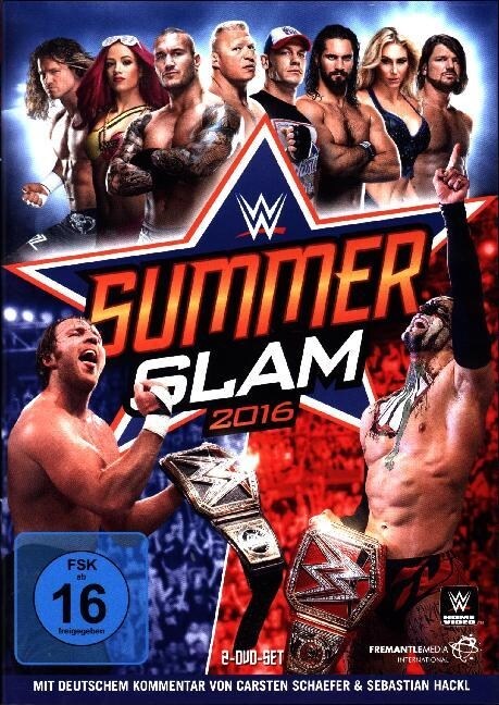 WWE - Summerslam 2016, 2 DVD (DVD Video)
