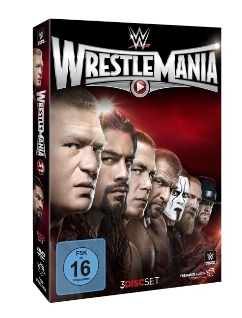 WWE - Wrestlemania XXXI. Tl.31, 3 DVDs (DVD Video)